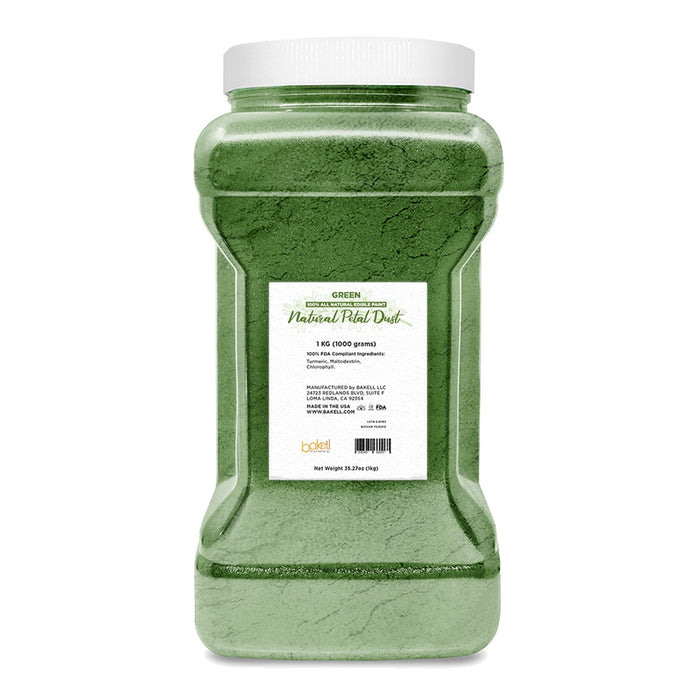Green Food Coloring | Natural Petal Dust Bulk Size-Brew Glitter®