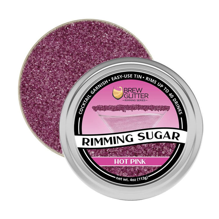 Hot Pink Cocktail Rimming Sugar-Brew Glitter®