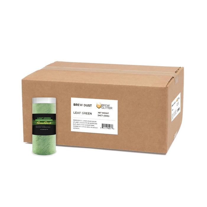 Leaf Green Brew Dust by the Case-Brew Glitter®