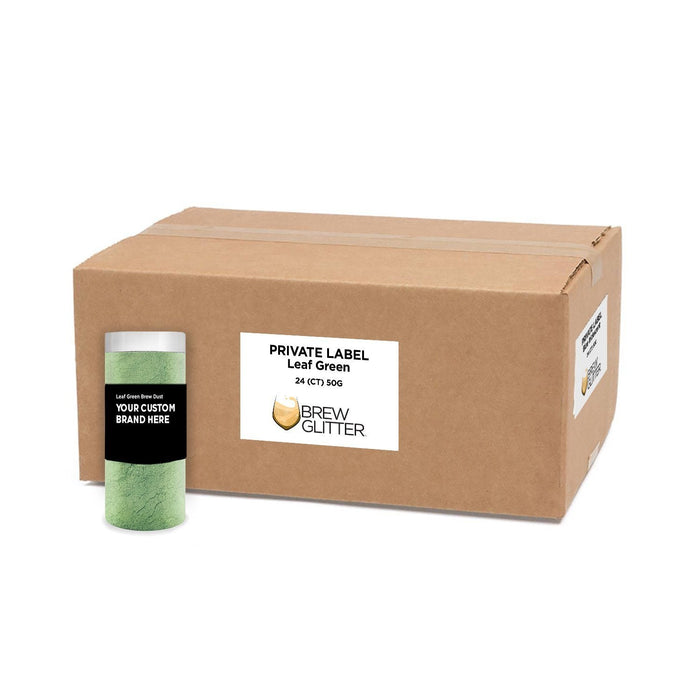 Leaf Green Brew Dust by the Case | Private Label-Brew Glitter®