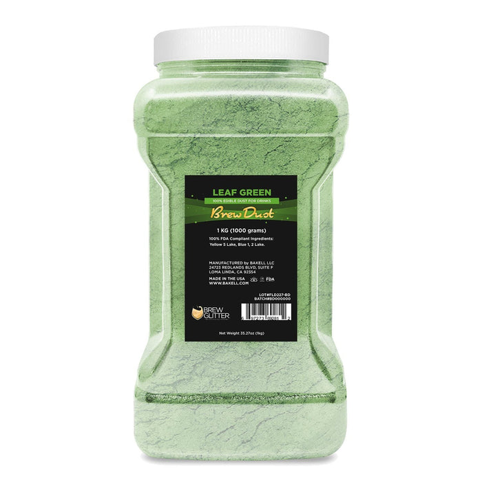 Leaf Green Edible Brew Dust | Bulk Sizes-Brew Glitter®
