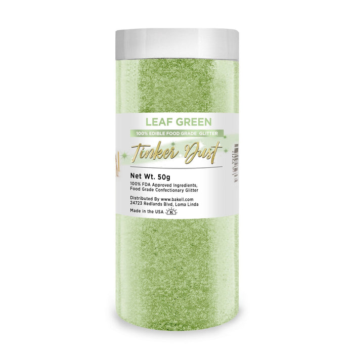 Leaf Green Tinker Dust Edible Glitter | Food Grade Glitter-Brew Glitter®