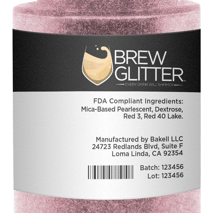 Light Pink Brew Glitter Spray Pump by the Case | Private Label-Brew Glitter®