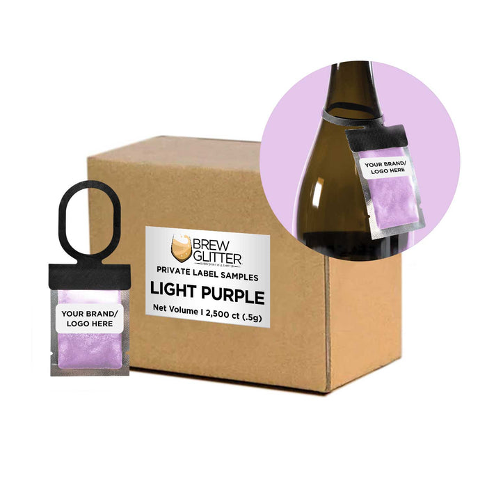 Light Purple Brew Glitter® Necker | Private Label-Brew Glitter®