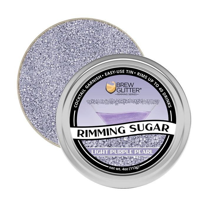 Light Purple Cocktail Rimming Sugar-Brew Glitter®
