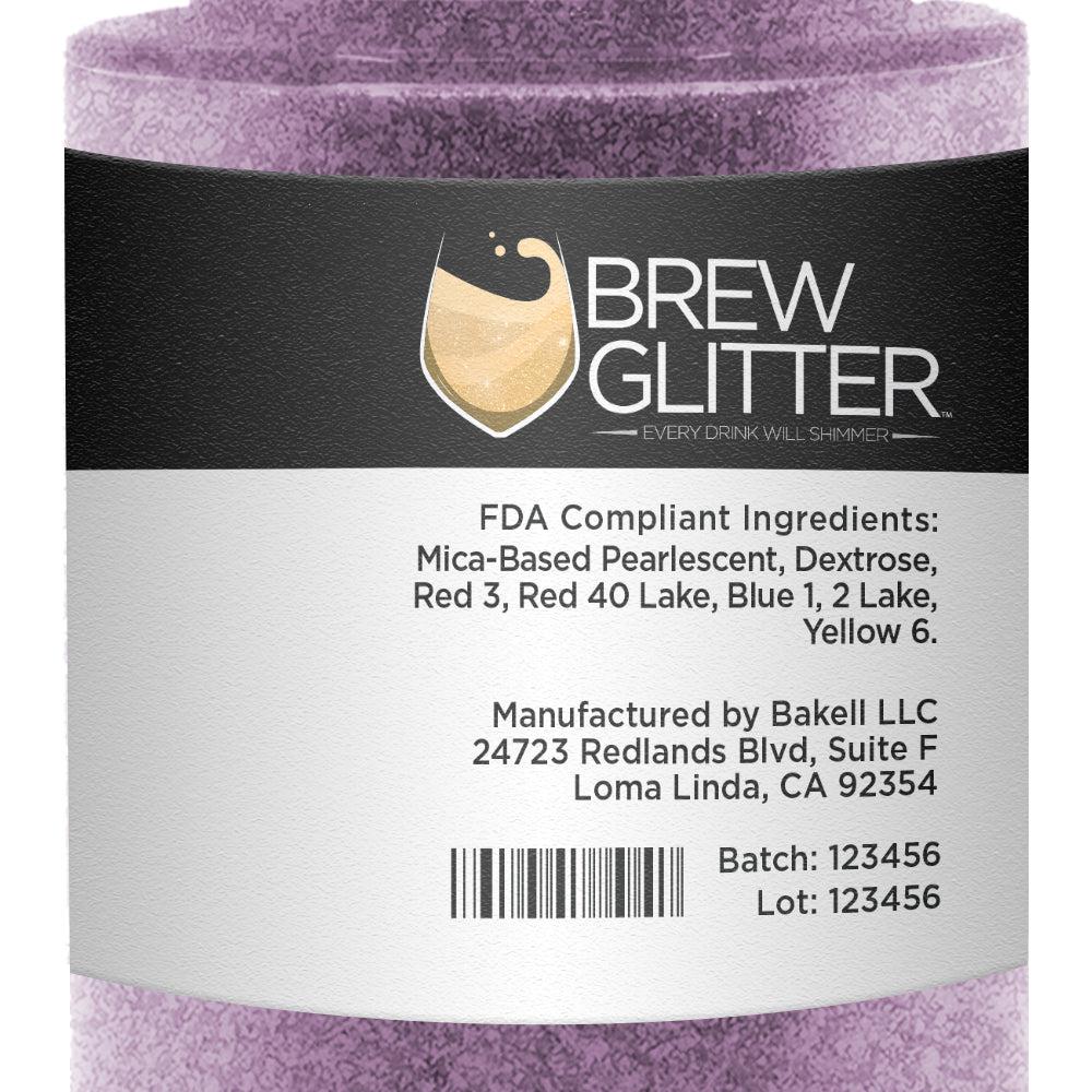 Light Purple Edible Glitter Spray Pump for Drinks-Brew Glitter®