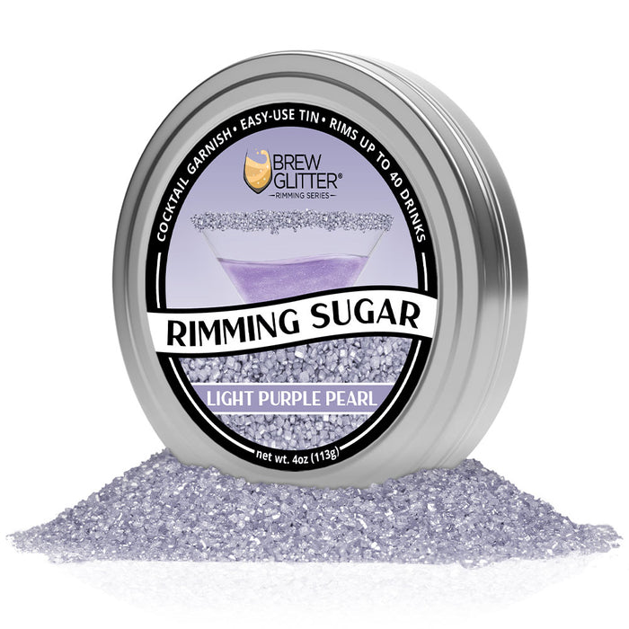 Light Purple Rimming Sugar | Private Label-Brew Glitter®