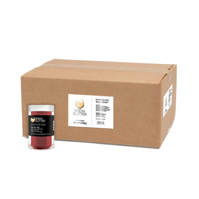 Maroon Brew Glitter by the Case-Brew Glitter®