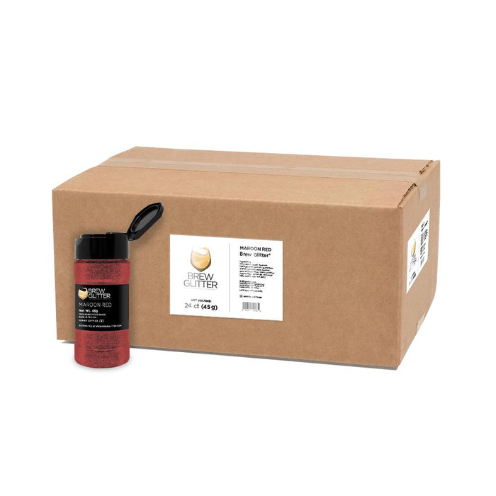 Maroon Brew Glitter by the Case-Brew Glitter®