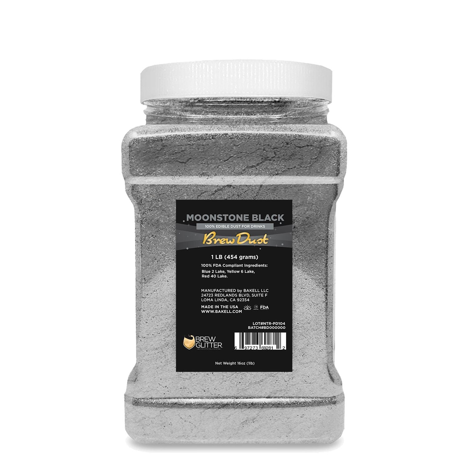 Moonstone Black Edible Brew Dust-Brew Glitter®