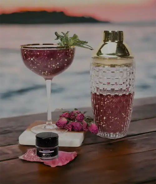 drink glitter mother's day cocktail