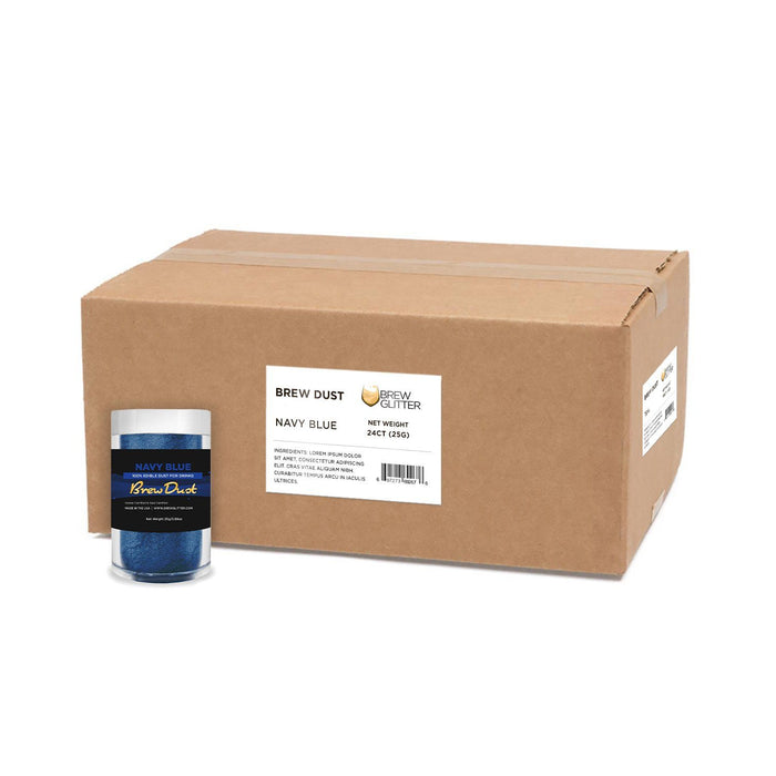 Navy Blue Brew Dust by the Case-Brew Glitter®