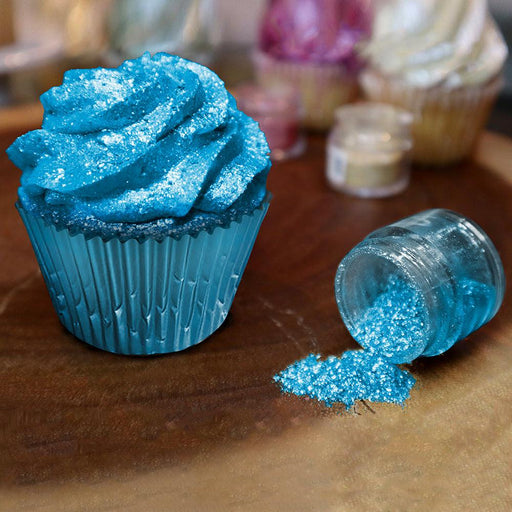 Neon Blue Tinker Dust Edible Glitter | Food Grade Glitter-Brew Glitter®