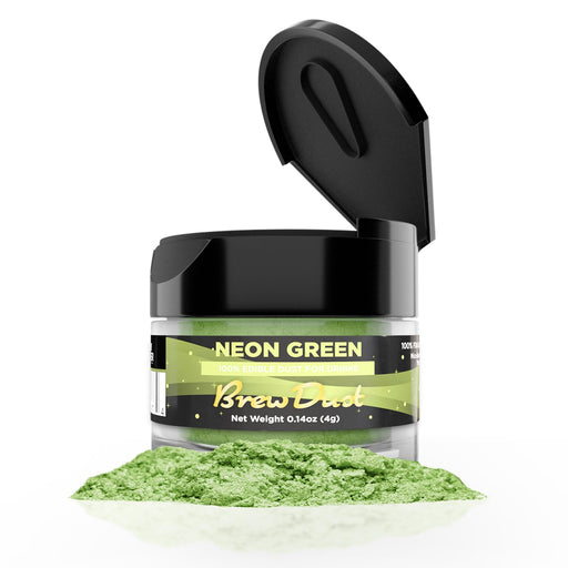 Neon Green Brew Dust by the Case | Private Label-Brew Glitter®