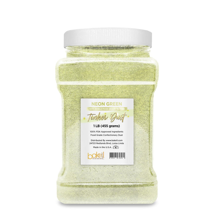 Neon Green Tinker Dust Edible Glitter | Food Grade Glitter-Brew Glitter®