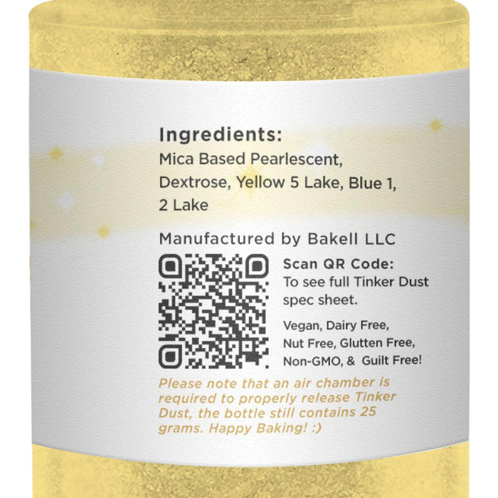 Neon Yellow Tinker Dust Edible Glitter Spray Pump-Brew Glitter®