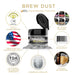 Nu Super Silver Edible Brew Dust | 4 Gram Jar-Brew Glitter®