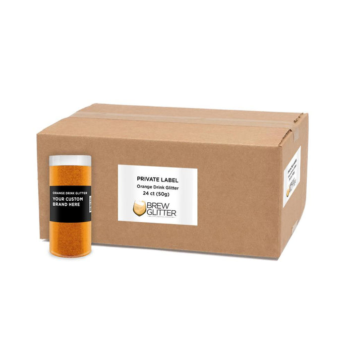 Orange Brew Glitter by the Case | Private Label-Brew Glitter®