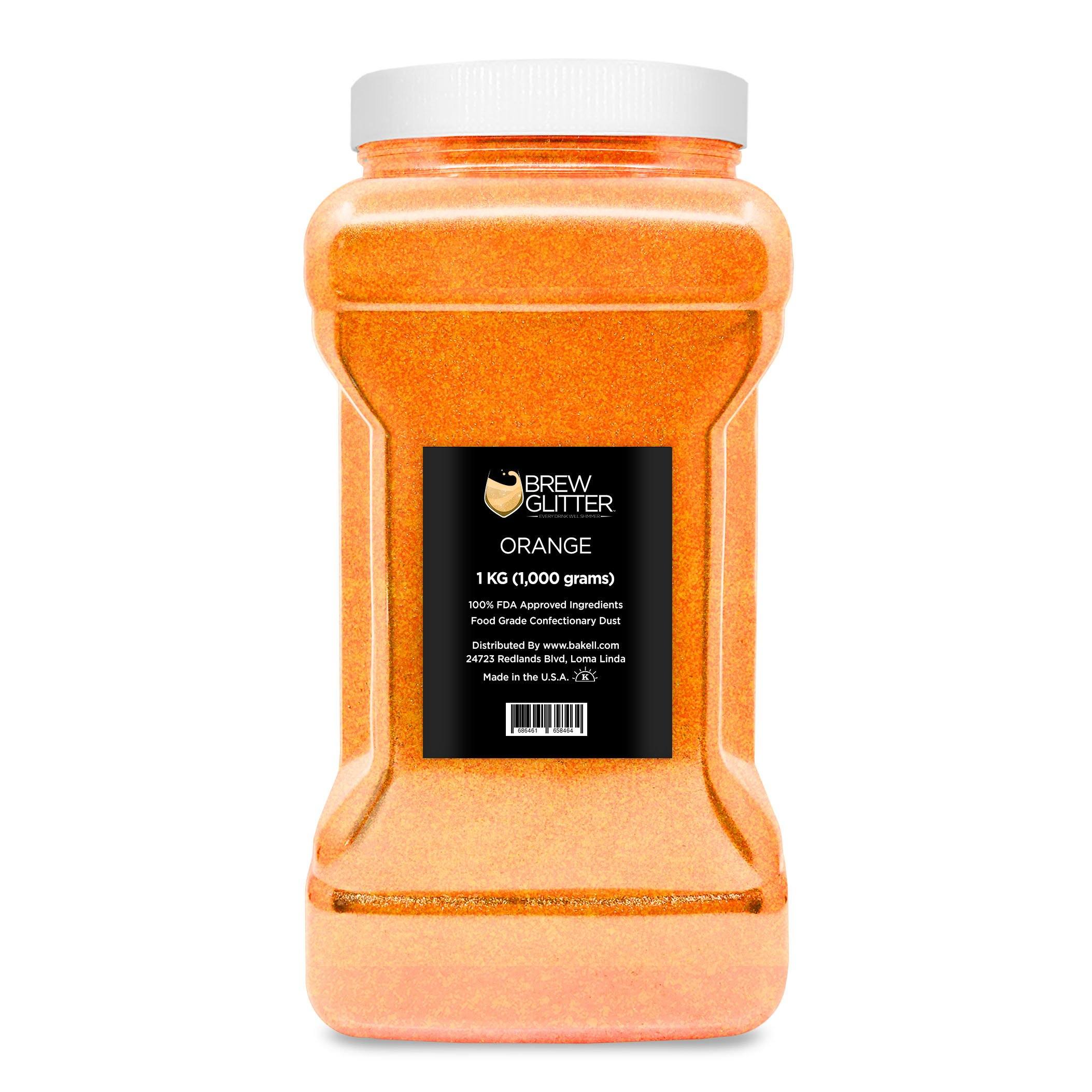 Orange Brew Glitter | Food Grade Beverage Glitter-Brew Glitter®