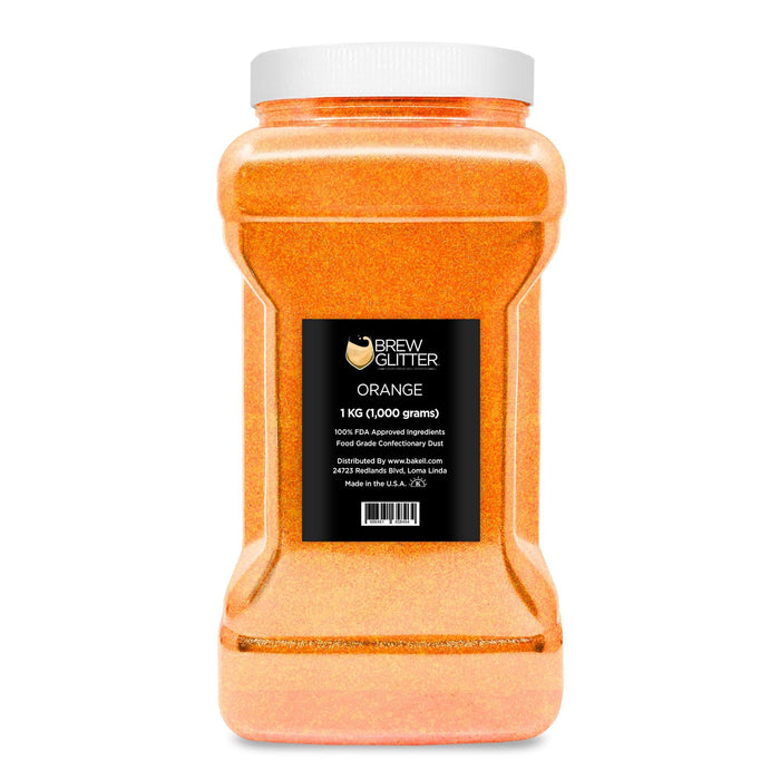 Orange Brew Glitter | Food Grade Beverage Glitter-Brew Glitter®