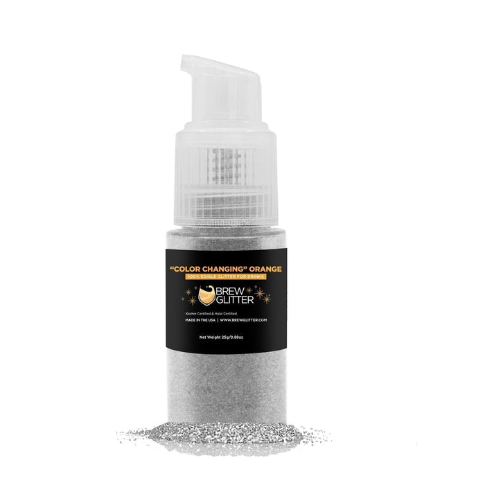 Orange Color Changing Brew Glitter Spray Pump-Brew Glitter®