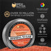 Orange Rimming Sugar | Wholesale-Brew Glitter®