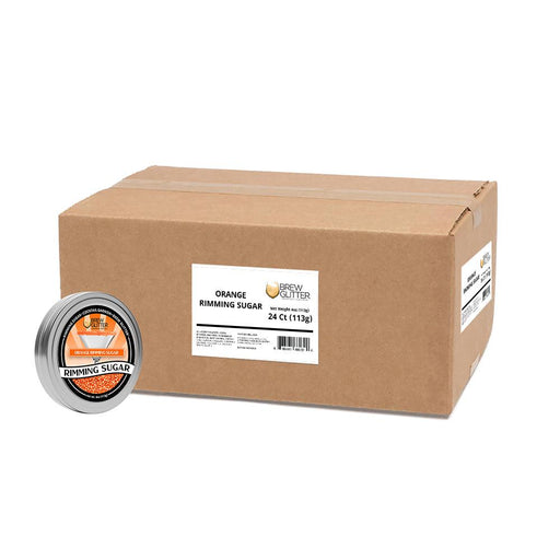 Orange Rimming Sugar | Wholesale-Brew Glitter®