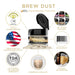 Pale Gold Edible Brew Dust | 4 Gram Jar-Brew Glitter®