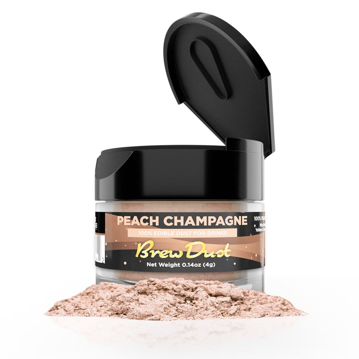 Peach Champagne Brew Dust by the Case-Brew Glitter®