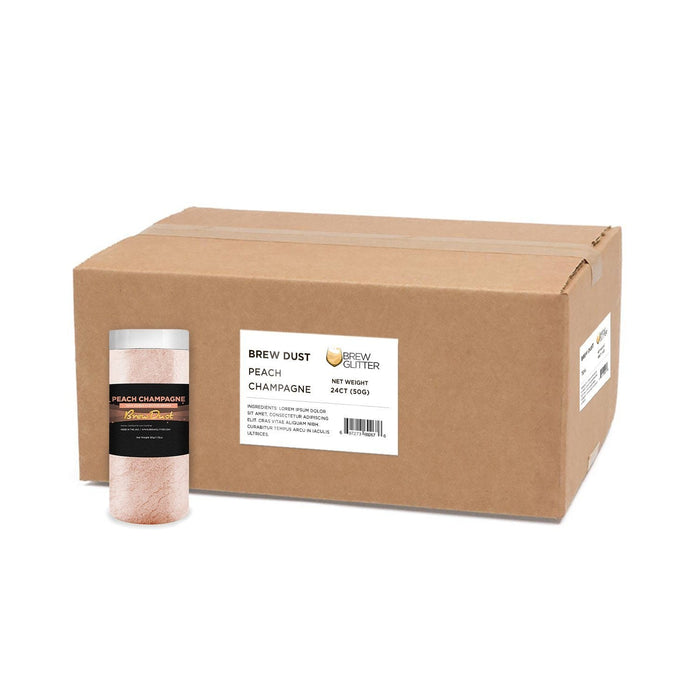 Peach Champagne Brew Dust by the Case-Brew Glitter®