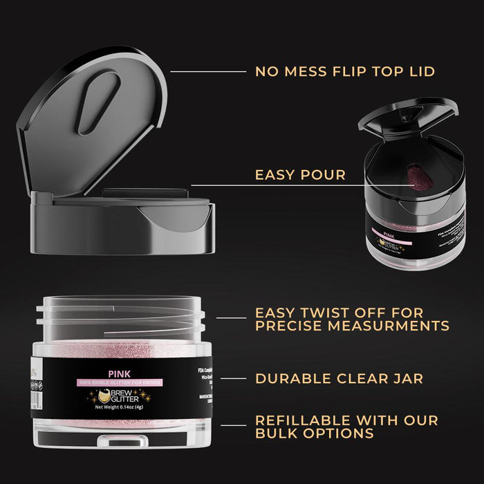 Pink Brew Glitter by the Case-Brew Glitter®