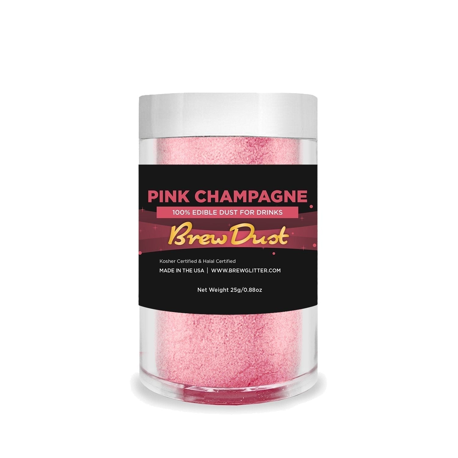 Pink Champagne Edible Brew Dust-Brew Glitter®