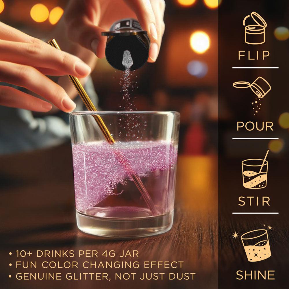 Pink Color Changing Brew Glitter Spray Pump-Brew Glitter®