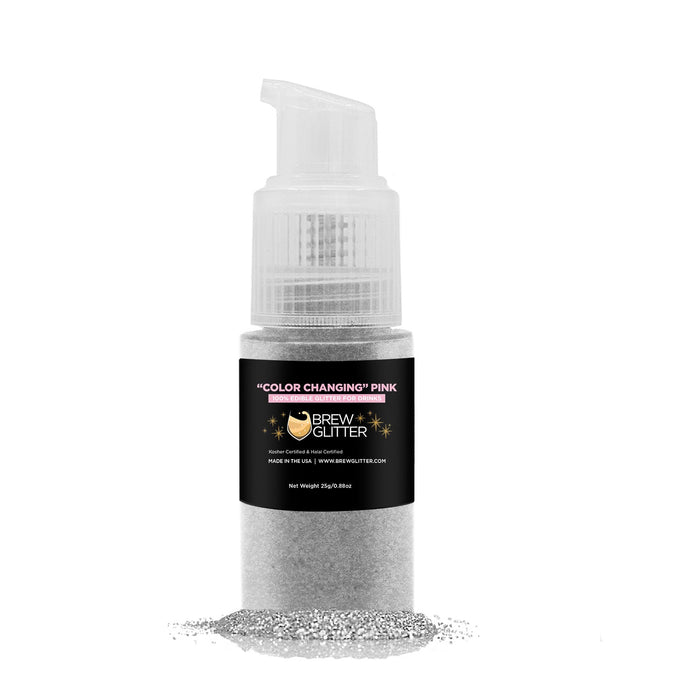 Pink Color Changing Brew Glitter Spray Pump-Brew Glitter®