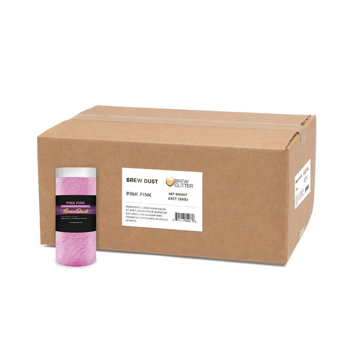 Pink Pink Brew Dust by the Case-Brew Glitter®