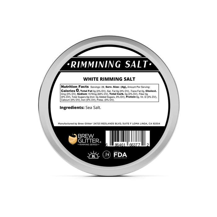 Plain Cocktail Rimming Salt-Brew Glitter®