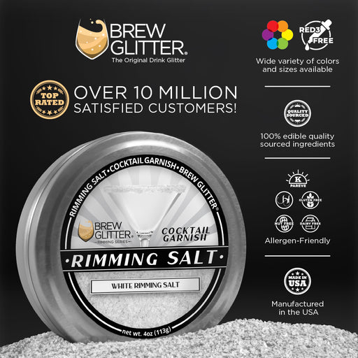 Plain Rimming Salt | Private Label (48 units per/case)-Brew Glitter®