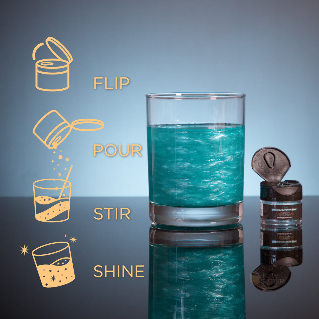 Teal Brew Glitter | 45g Shaker