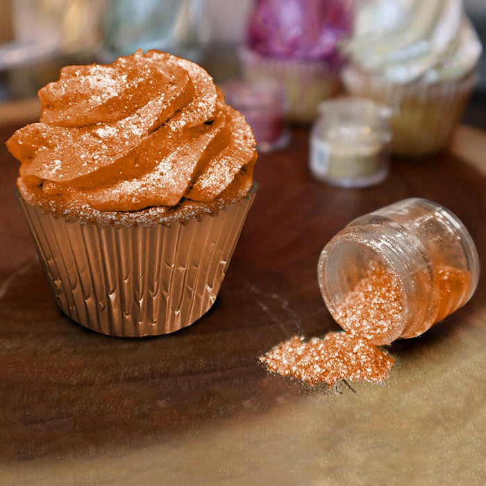 Pumpkin Orange Tinker Dust Edible Glitter | Food Grade Glitter-Brew Glitter®