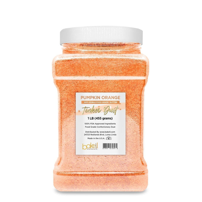 Pumpkin Orange Tinker Dust Edible Glitter | Food Grade Glitter-Brew Glitter®