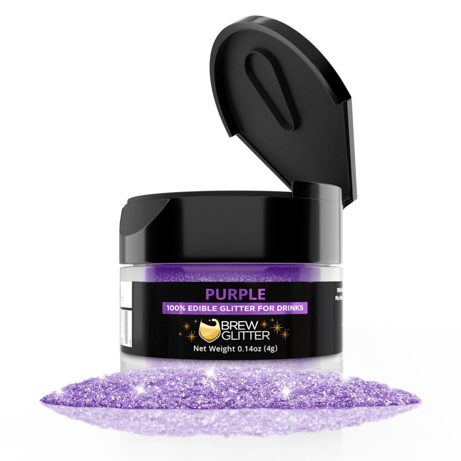 Purple Brew Glitter | Food Grade Beverage Glitter-Brew Glitter®