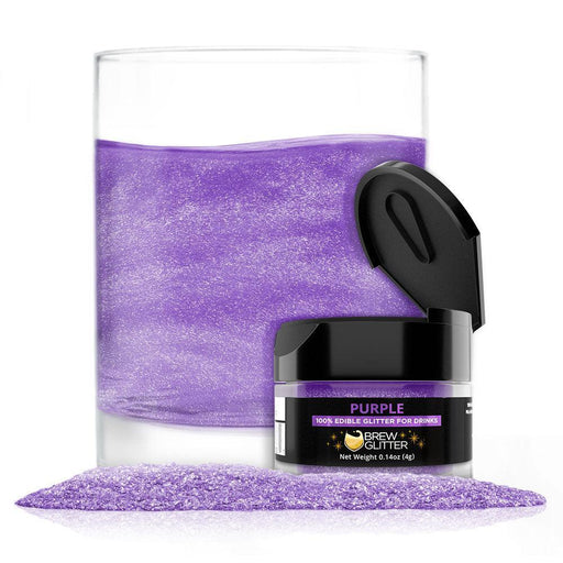 Purple Brew Glitter | Food Grade Beverage Glitter-Brew Glitter®