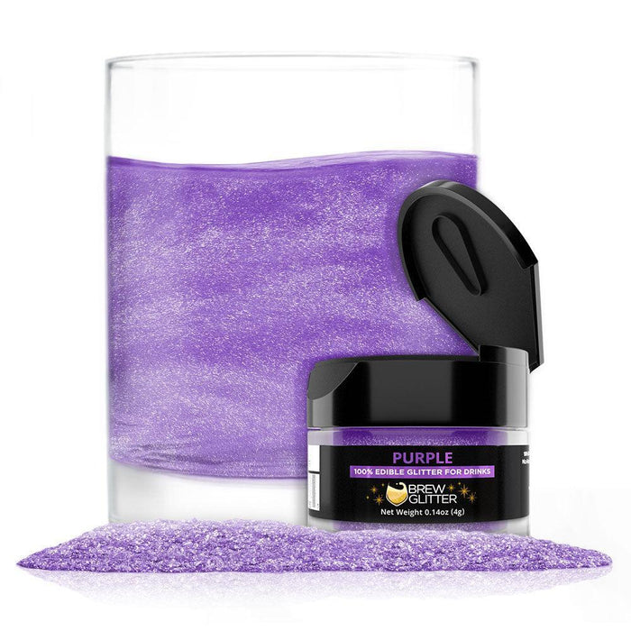 Purple Brew Glitter | Food Grade Beverage Glitter-Brew Glitter®