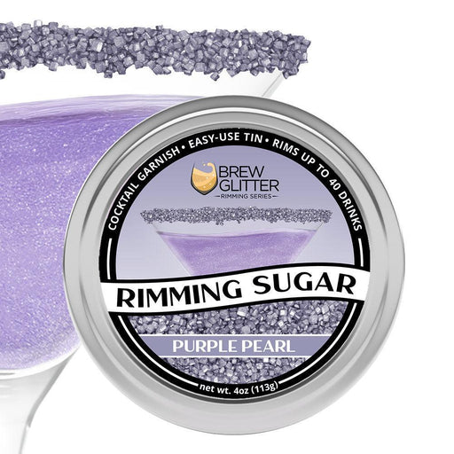 Purple Pearl Cocktail Rimming Sugar-Brew Glitter®