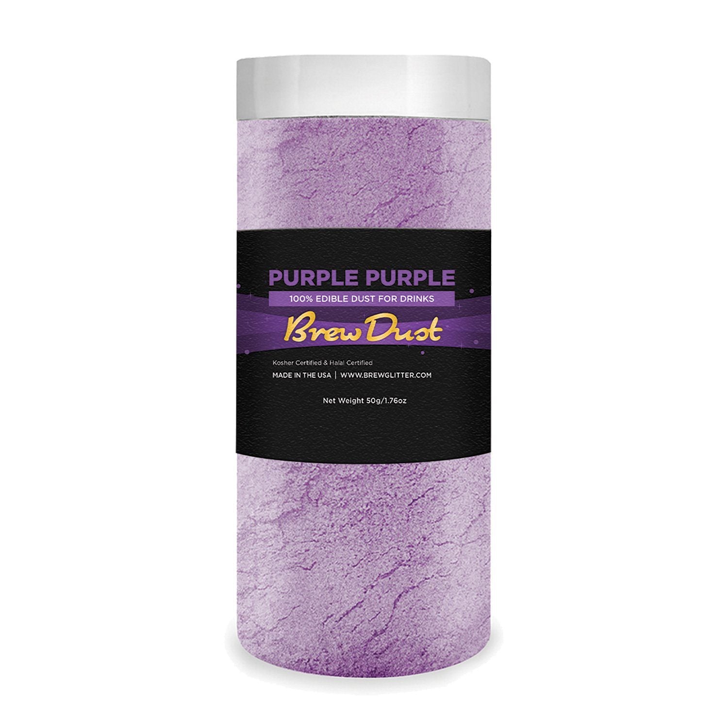 Purple Purple Edible Pearlized Brew Dust-Brew Glitter®