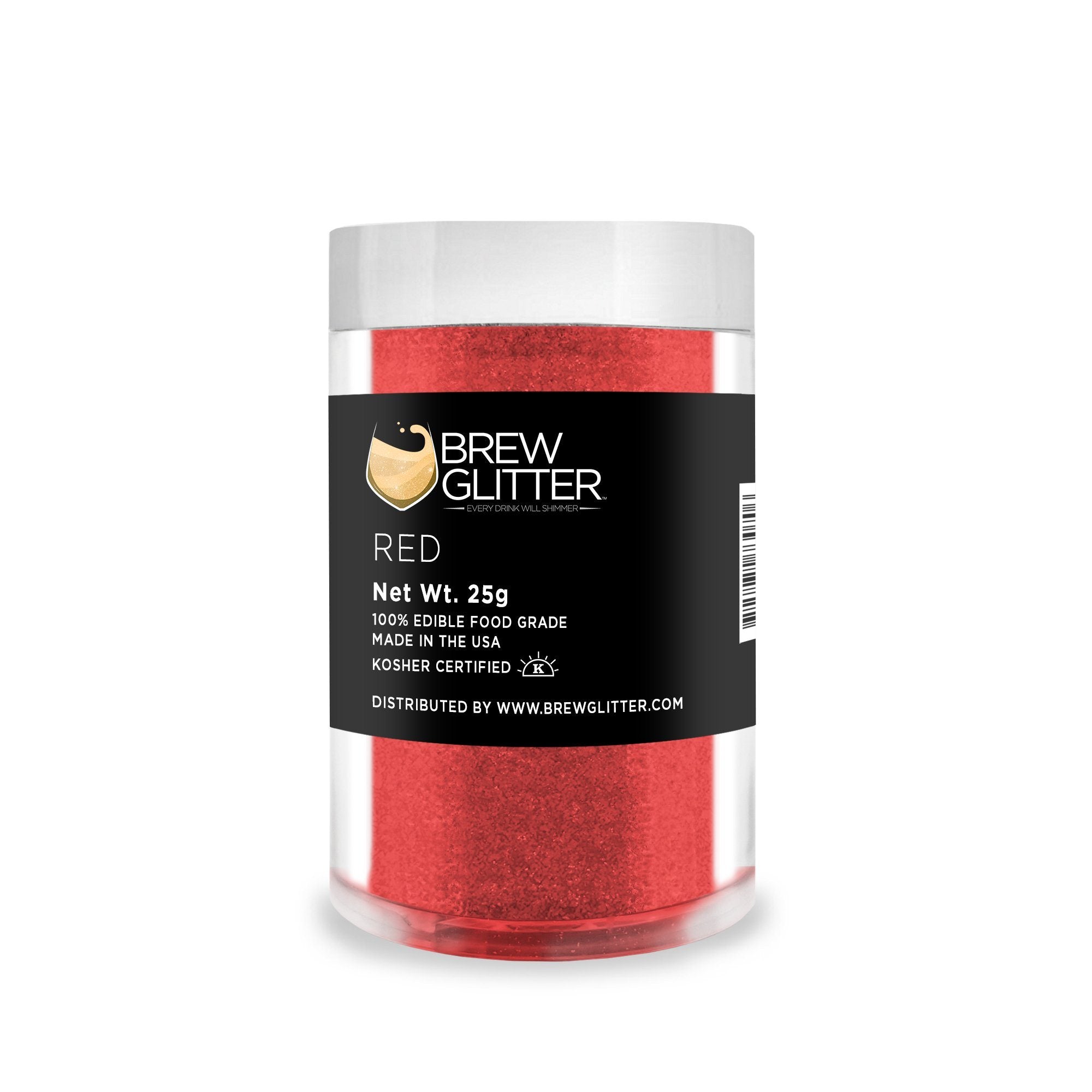 Red Brew Glitter | Food Grade Beverage Glitter-Brew Glitter®