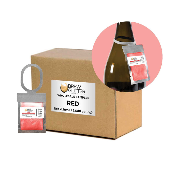 Red Brew Glitter® Necker | Wholesale-Brew Glitter®