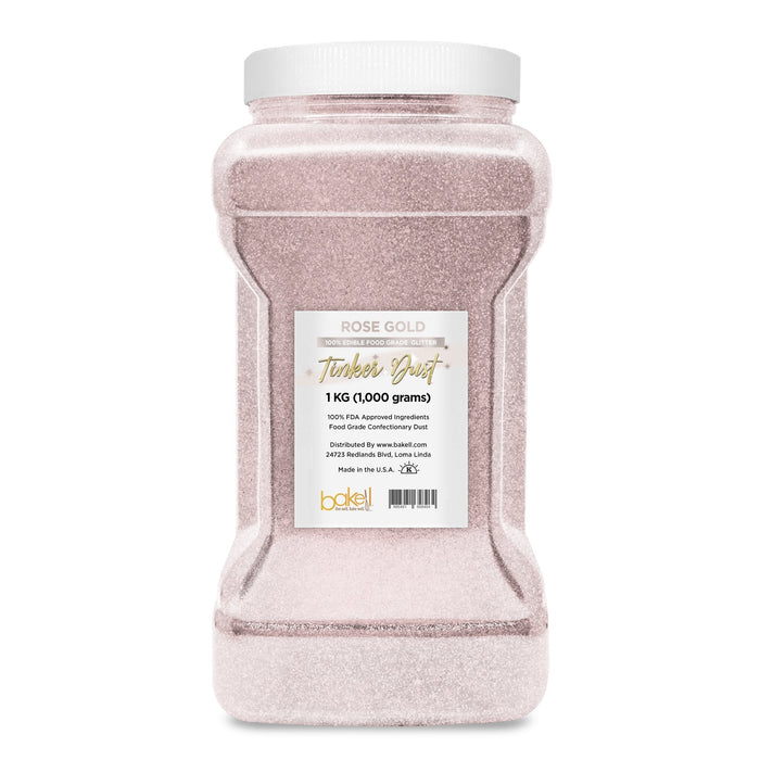 Rose Gold Tinker Dust Food Grade Edible Glitter | Bulk Sizes-Brew Glitter®