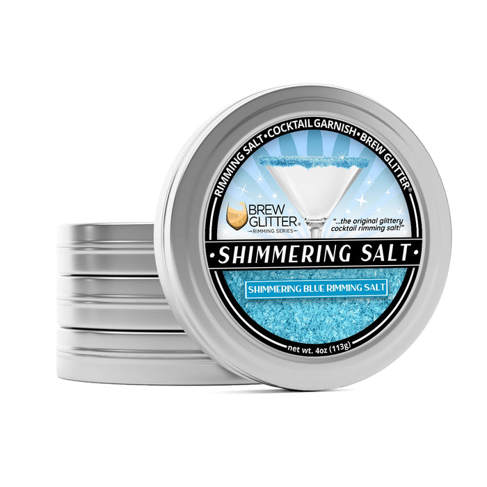 Shimmering Blue Cocktail Rimming Salt-Brew Glitter®