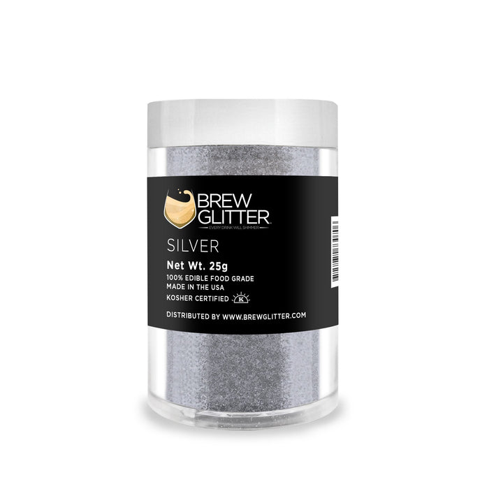 Silver Brew Glitter | Bulk Sizes-Brew Glitter®